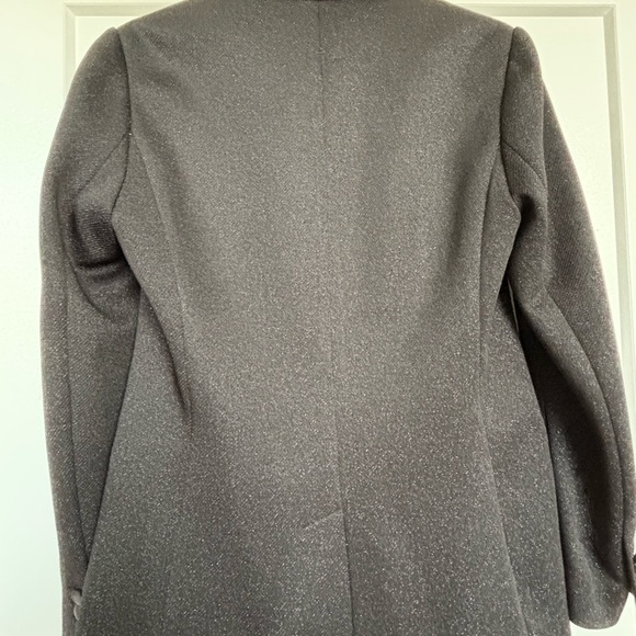 RW&CO Black Sparkle Tuxedo Blazer - Picture 2 of 4